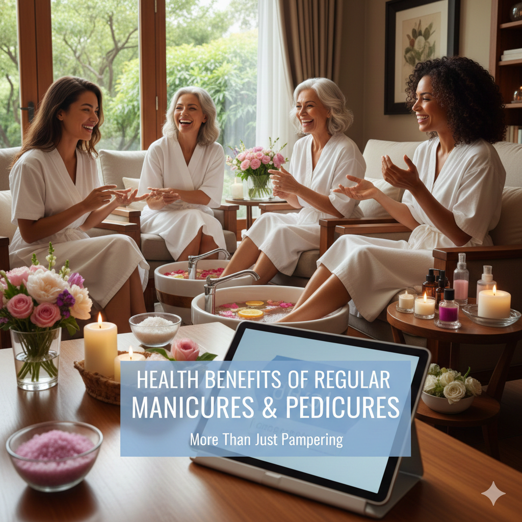 Health benefits of regular manicures and pedicures